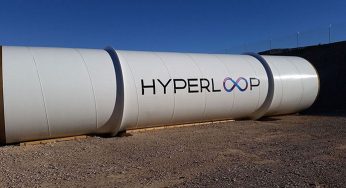 Una cápsula de Hyperloop alcanza los 324 km/h