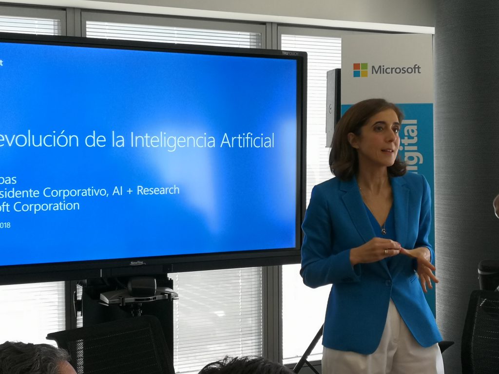 Pilar López, presidenta de Microsoft España