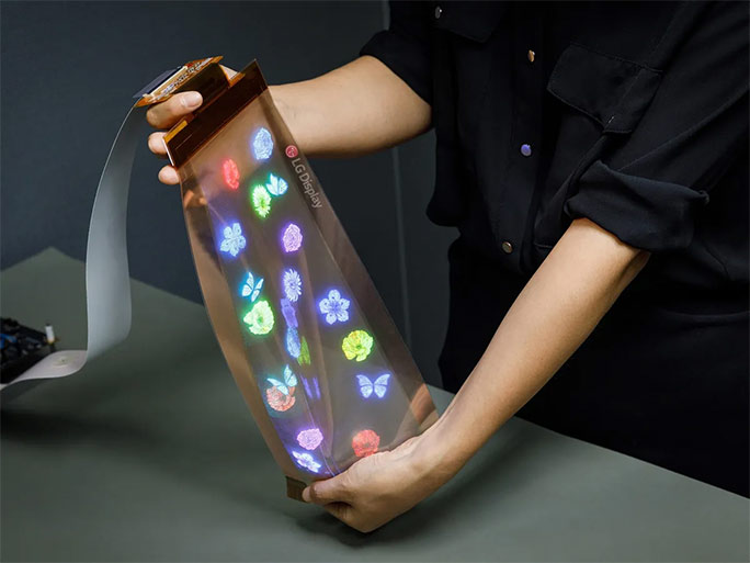 LG anuncia el desarrollo de pantallas flexibles de 14 pulgadas