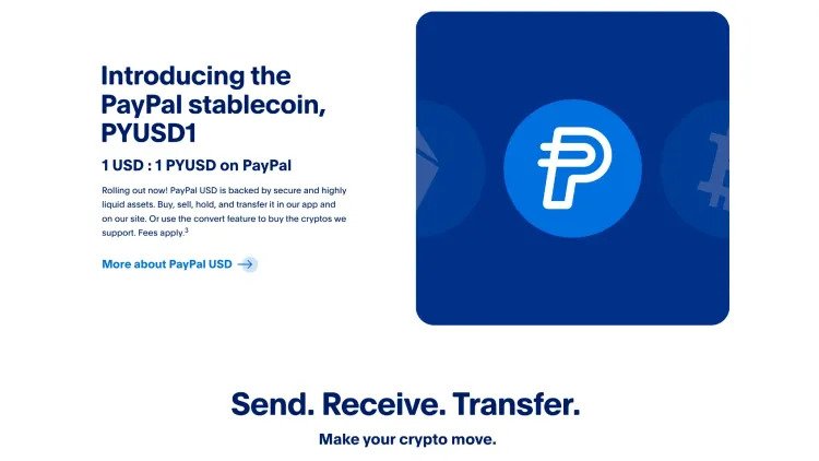 PayPal Introduce su propia criptomoneda: PayPal USD