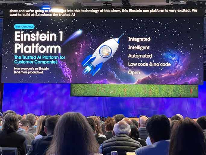 Salesforce lanza su nueva plataforma Einstein 1