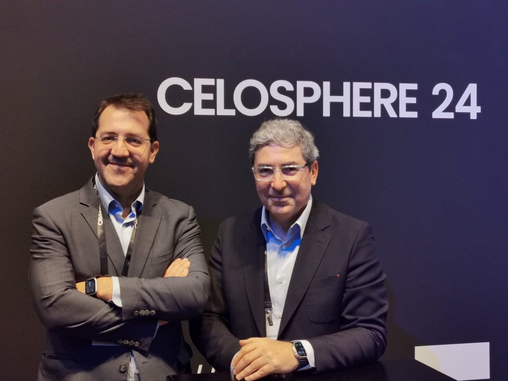 Celonis Celosphere 2024 Munich (2) Fernando Ranz, vicepresidente y Country Manager de Celonis para Iberia y LATAM, y Rafael Domene, CIO global de Cosentino