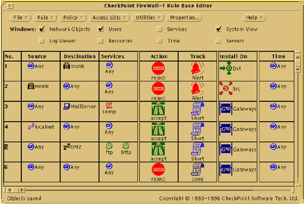 Check Point Firewall v1