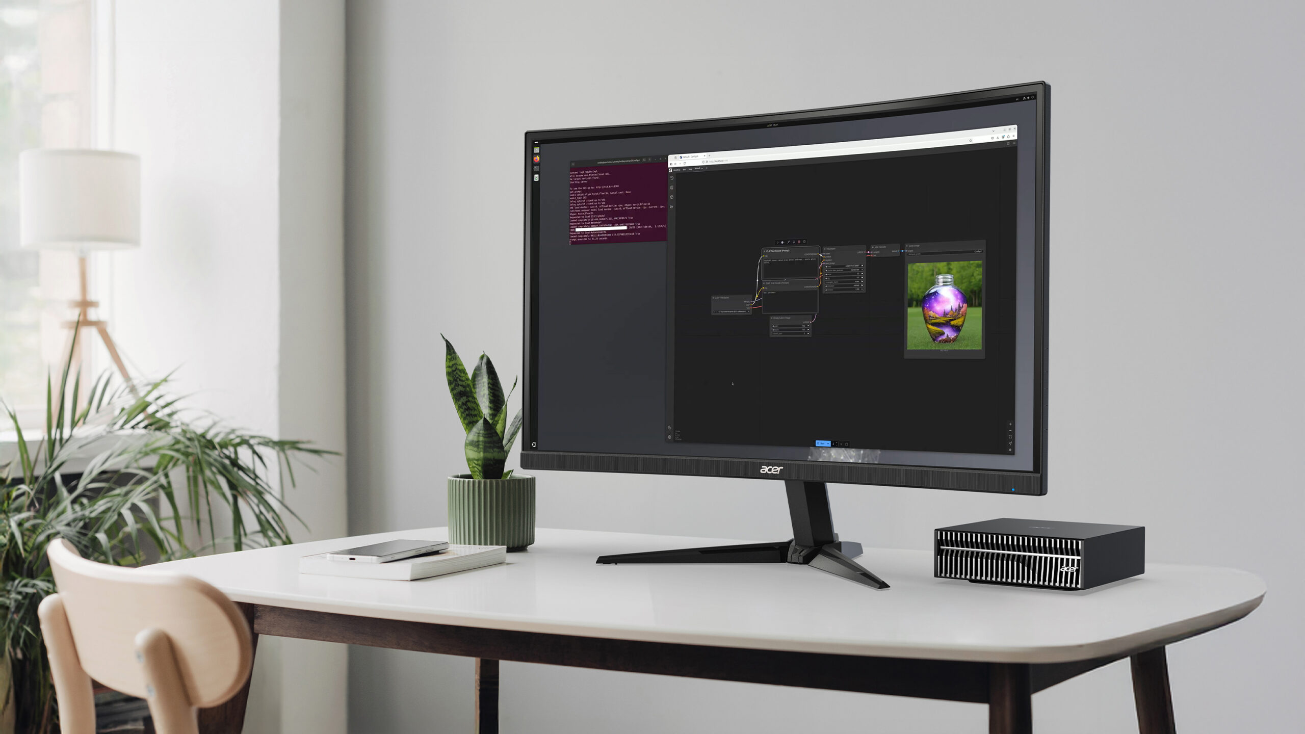 Acer Veriton GN100 impulsa The Spark Hack Series